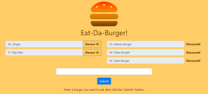 thumbnail of Eat-Da-Burger App